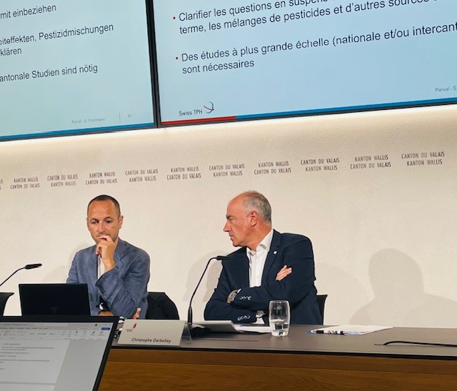 Risque des pesticides sur la santé des enfants : des résultats rassurants en Valais
